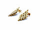 Boucles d'oreilles Boucles d'oreilles Grain de riz Or jaune 58 Facettes 951103CN