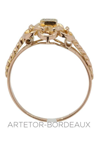 Bague 54 Bague diamant années 50' 58 Facettes 33151