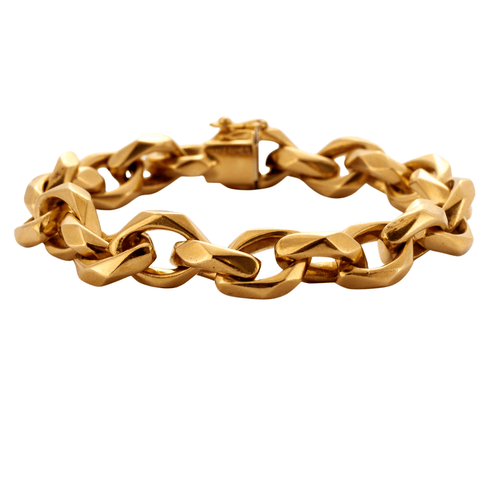 Bracelet HERMES - Bracelet Or jaune 58 Facettes