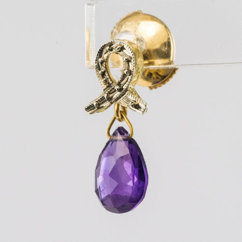 Boucles d'oreilles Boucles d'oreilles améthystes 58 Facettes AP15BO