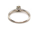 Bague 54 Bague Solitaire Or blanc Diamant 58 Facettes 1126561CN