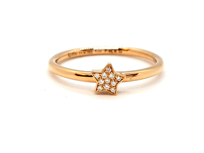 Bague 53 Fred Bague Kate Moss Or rose Diamant 58 Facettes 851010CN