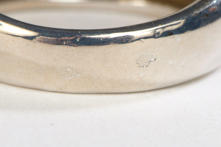 Bague 55 Bague Or blanc Diamant 58 Facettes 05477CD