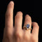 Bague 54 Bague saphir et diamants 58 Facettes CK1084-52