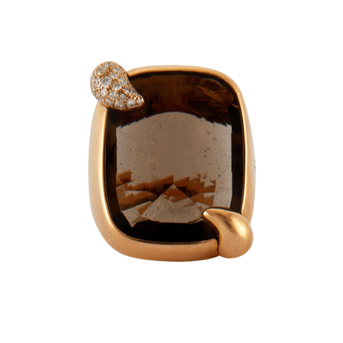 Bague 52 POMELLATO - Bague Ritratto Quartz fumé 58 Facettes
