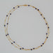 Collier Sautoir en or et perles de lapis lazuli 58 Facettes 21-040