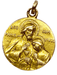Pendentif Médaille Saint Jean et le Christ 58 Facettes