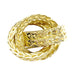 Broche Broche Hermès "Noeud marin" en or jaune. 58 Facettes 29691