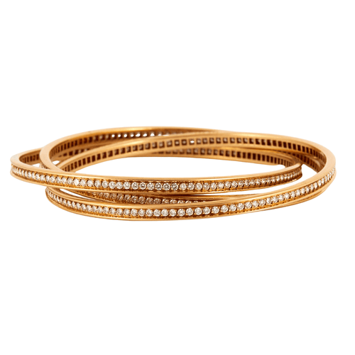 Bracelet CARTIER- Bracelet Trinity Diamants 58 Facettes