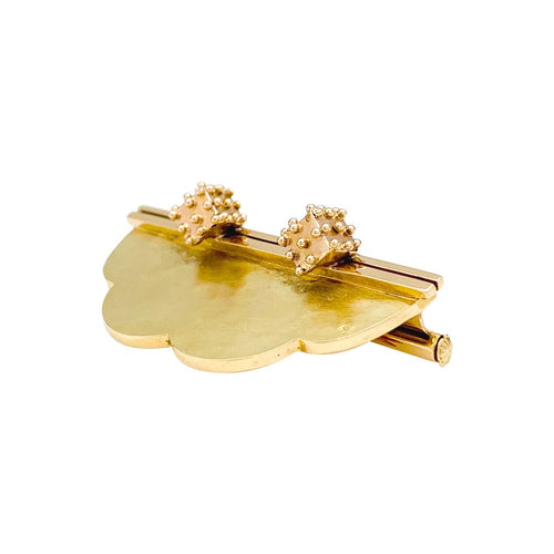 Broche Broche J. Desprès en ors jaune et rose. 58 Facettes 29713