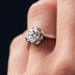 Bague 54 Solitaire diamant 1,50 carat 58 Facettes 19-649