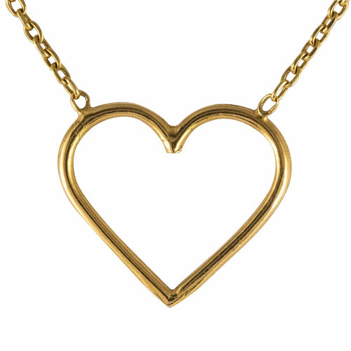 Collier Coeur en or et sa chaine 58 Facettes 20-041A