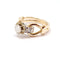 Bague Bague ancienne en or jaune, diamants 58 Facettes