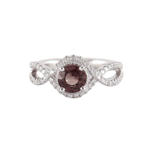 Bague 52 Bague Tentation Saphir Rose 58 Facettes 2.1122