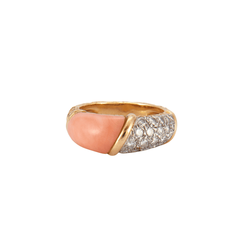 Bague 52 VAN CLEEF & ARPELS - Bague Diamants Corail 58 Facettes