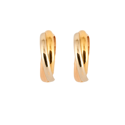 Boucles d'oreilles CARTIER - Boucles d’oreilles Trinity grand modèle 58 Facettes