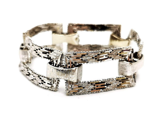 Bracelet Bracelet Art déco Or blanc 58 Facettes 1167351CN