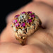 Bague 50 Bague ancienne fleur diamants et rubis 58 Facettes 20-168-48