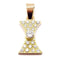 Pendentif Pendentif ancien en or jaune, diamants 58 Facettes