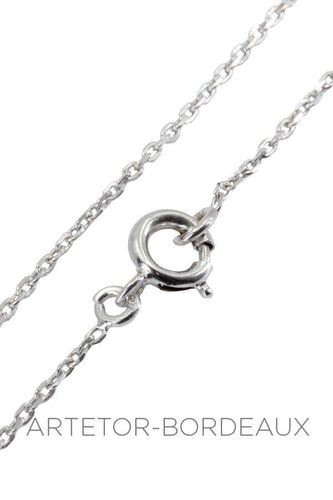 Collier Chaîne maille forçat 58 Facettes 32481