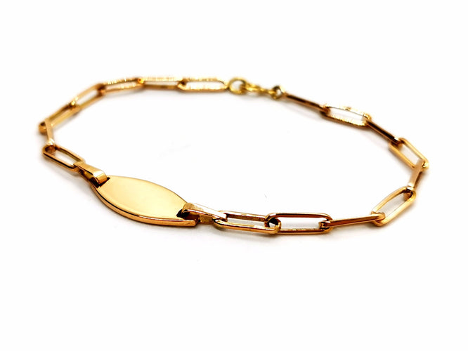 Bracelet Bracelet Gourmette Or jaune 58 Facettes 1132936CD
