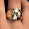 Bague 54 Bague boule duo de diamants 58 Facettes 20-170-52