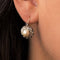Boucles d'oreilles Boucles d'oreilles anciennes perles diamants 58 Facettes 20-194