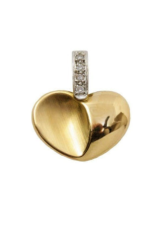 Pendentif Pendentif coeur diamants 58 Facettes 24041