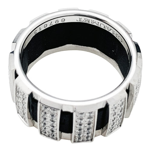 Bague 53 Bague Chaumet, "Class One", or blanc, diamants. 58 Facettes 30619