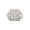 Bague 53 Bague Art Déco Platine Diamants 58 Facettes 1585