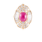 Bague 46 Bague Jupe Rubis cabochon Diamants 58 Facettes HS20852