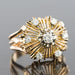 Bague 58 Bague vintage diamants rayonnante 58 Facettes 18-303
