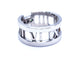 Bague 50 Tiffany & Co Bague Atlas Or blanc Diamant 58 Facettes 997153CN