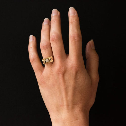 Bague 54 Bague diamant tank 58 Facettes 19-525A-54