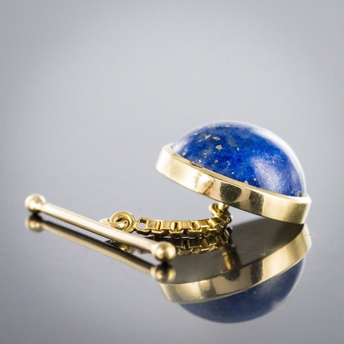 Boutons de manchette Boutons de manchettes Lapis lazuli 58 Facettes 19-681