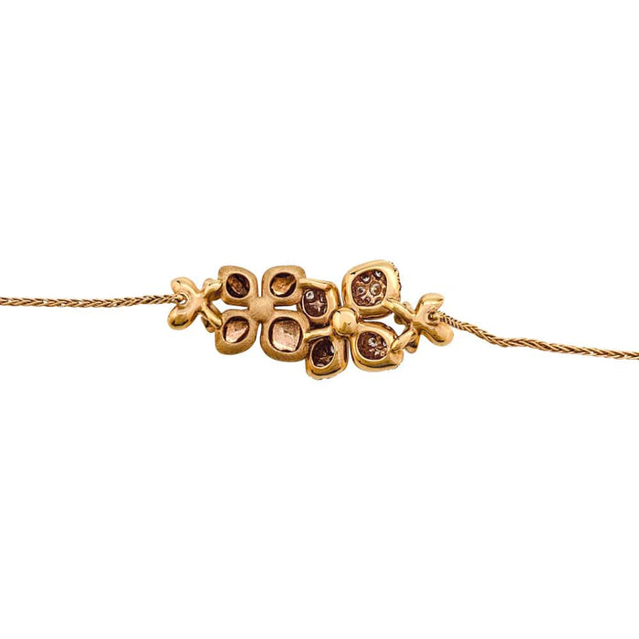 Bracelet Bracelet Chaumet "Astres d'or" en or rose et diamants. 58 Facettes 29881