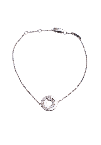 Bracelet Bracelet DINH VAN Seventies Or Blanc 750/1000 58 Facettes 64636-61118