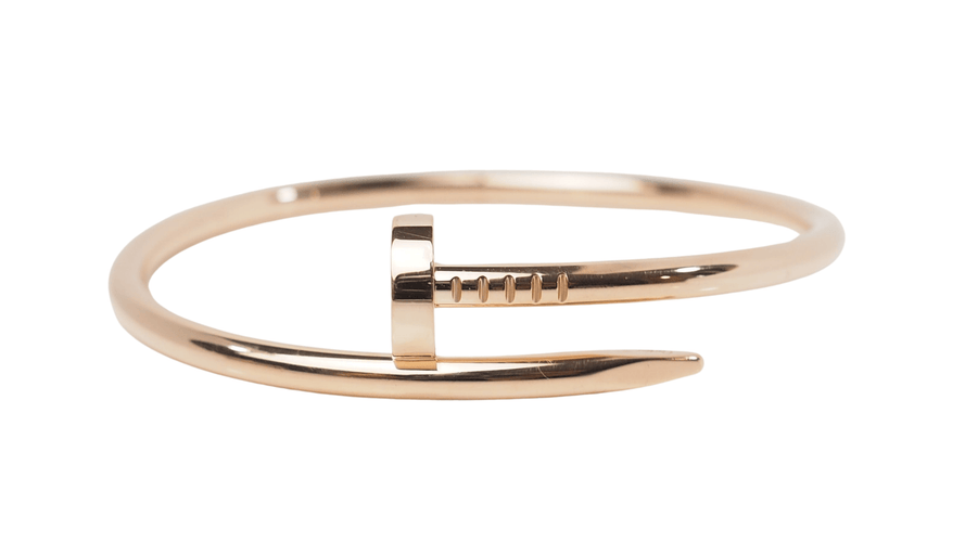 Bracelet 17cm CARTIER - Bracelet Juste un clou Or rose 58 Facettes 32499