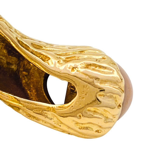 Bague 58 Bague Boucheron "Serpent Bohême" chrysoprase et corail 58 Facettes 29874