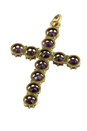 Pendentif Croix religieuse 58 Facettes 25141