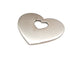 Pendentif Poiray Pendentif Coeur Coeur Or blanc 58 Facettes 1126574CN