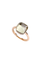 Bague 57 Bague POMELLATO Nudo Maxi Or Blanc 750/1000 58 Facettes 64128-60428