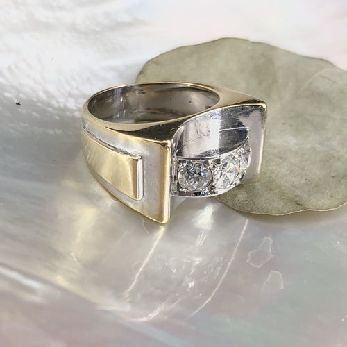 Bague 52 Bague art déco diamants 2 ors 58 Facettes 20-599-50