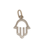 Pendentif Pendentif Main en Or blanc 58 Facettes