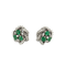 Boucles d'oreilles BOUCLES D'OREILLES RETRO EMERAUDES DIAMANTS 58 Facettes Q535A (708)