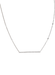 Collier Collier MESSIKA Gatsby Barrette Horizontale Or Blanc 750/1000 58 Facettes 64646-61048