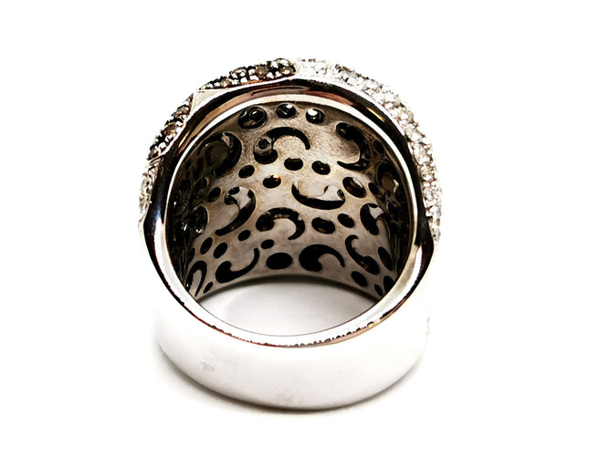 Bague 56 Bague Or blanc Diamant 58 Facettes 1161905CN