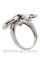 Bague 57 Bague fleur moderne 58 Facettes 18361