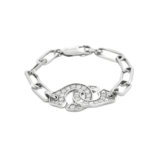 Bracelet DINH VAN – Bracelet MENOTTES R15 58 Facettes
