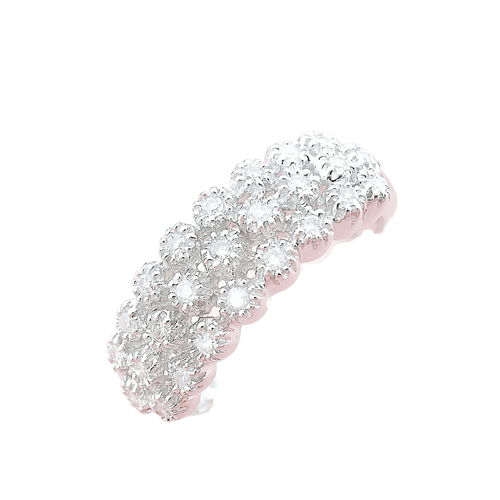Bague Bague Diamants Or Blanc 58 Facettes AA 1571